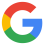 Google multicolored G logo with red, yellow, green, and blue segments